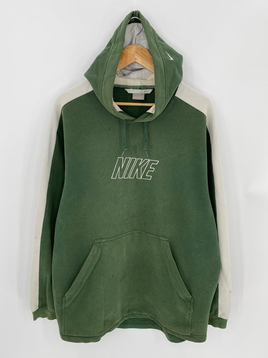 00’ NIKE Size L Vintage Hoodie Sweat-Shirt / 6491