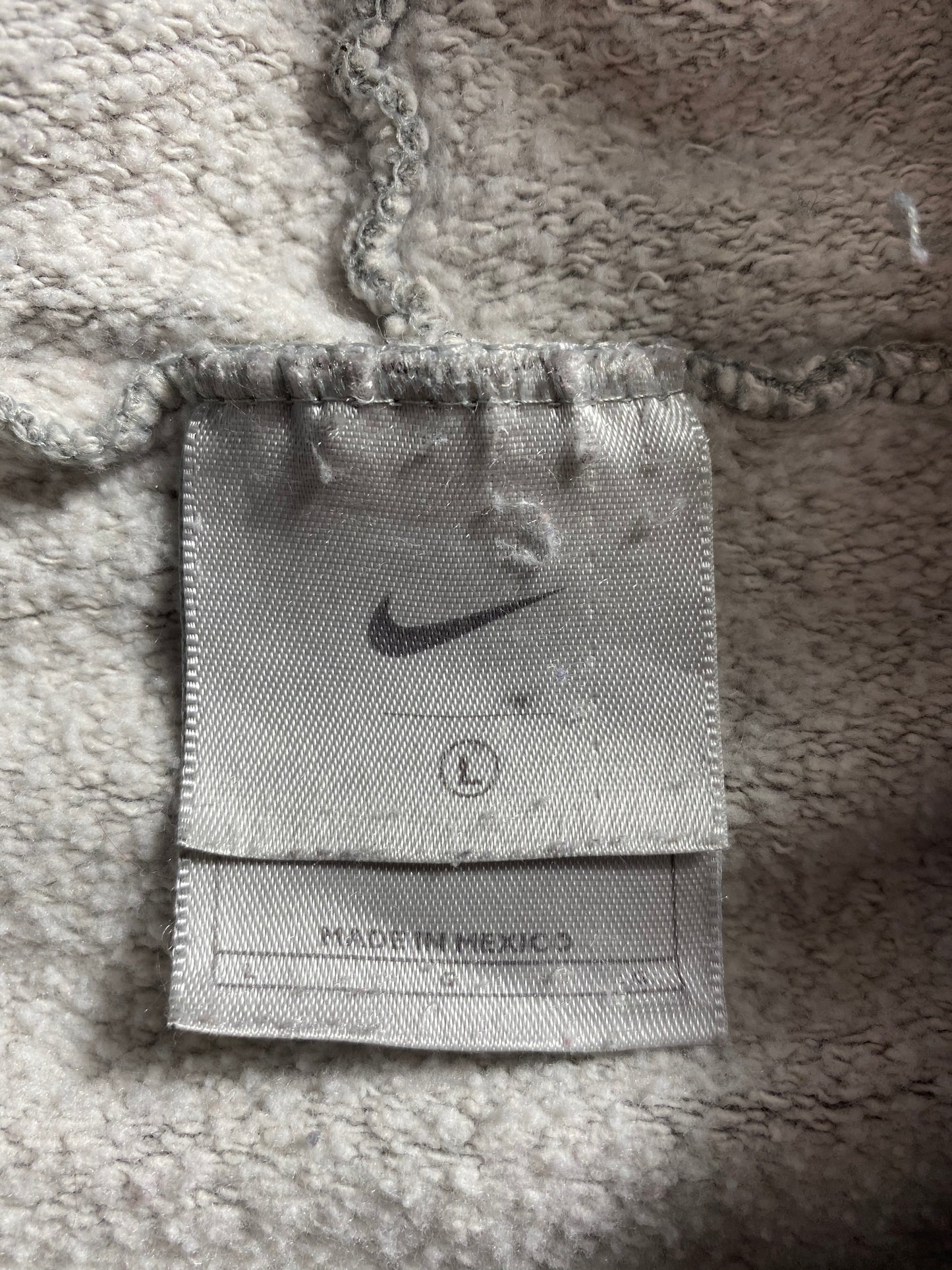 90’s NIKE Center Swoosh Size L Vintage Hoodie Sweat-shirt / 8930