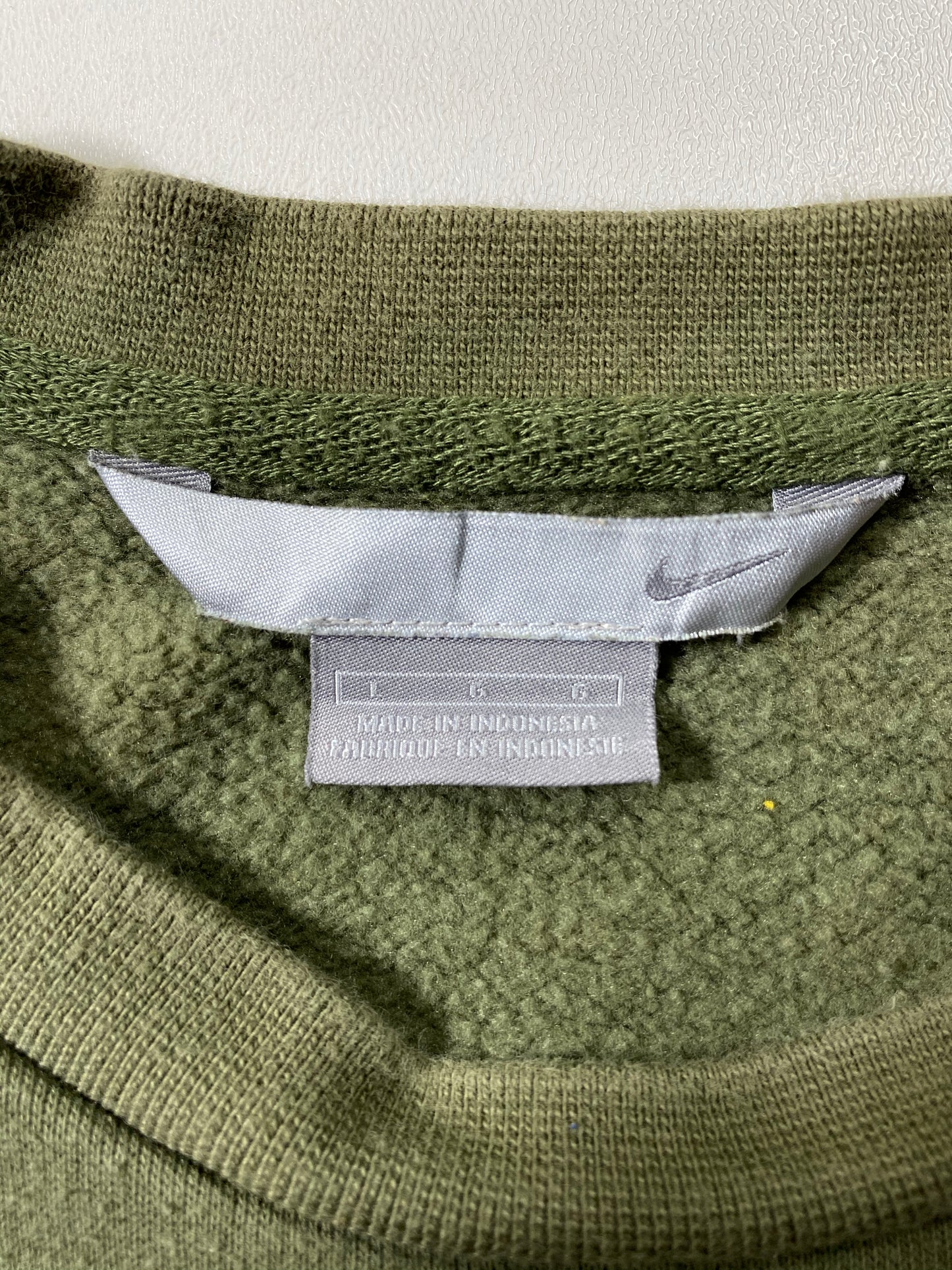 00’ NIKE Mini Swoosh Size L Vintage Sweat-shirt / 6664