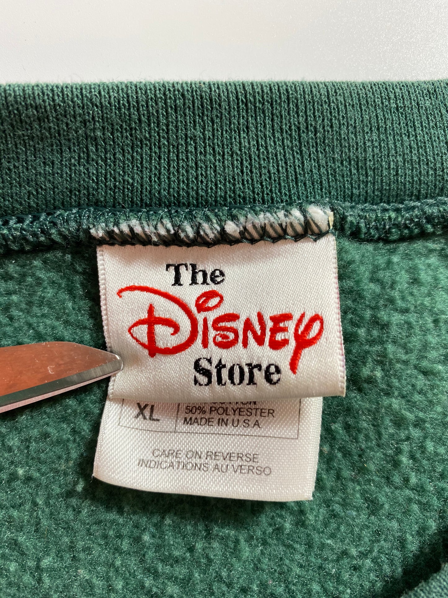 00’ DISNEY TIGGER Made in USA Size XL Vintage Sweat-shirt / 8715