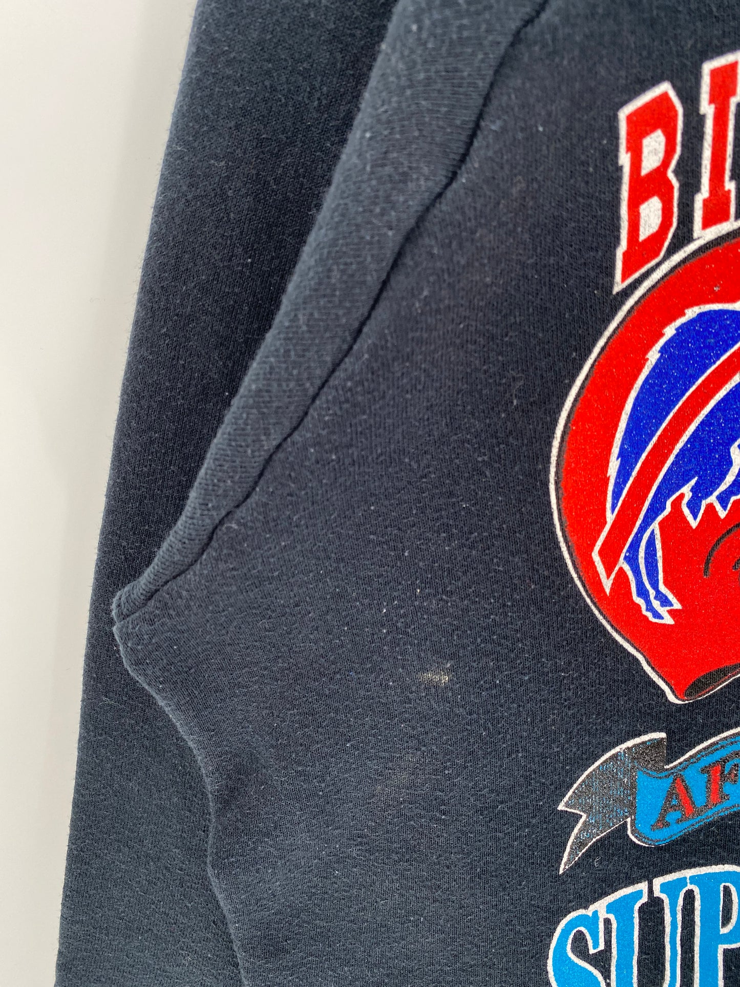 1994' SUPER BOWL XXVVIII BILLS x COWBOYS Made in USA Size XL Vintage NFL Sweat shirt / K563