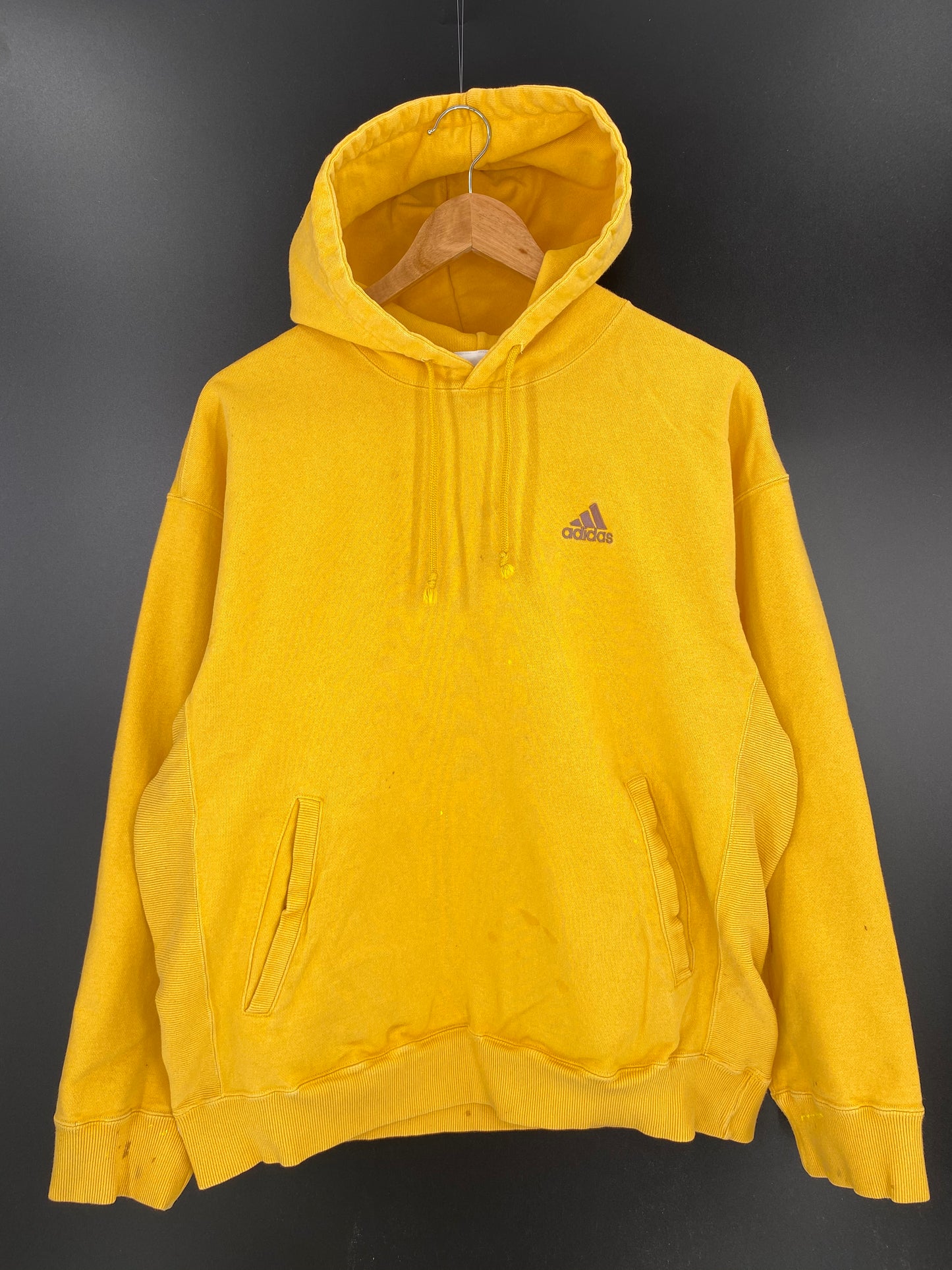 00’ ADIDAS Size L Vintage Hoodie Sweat-shirt / 9058