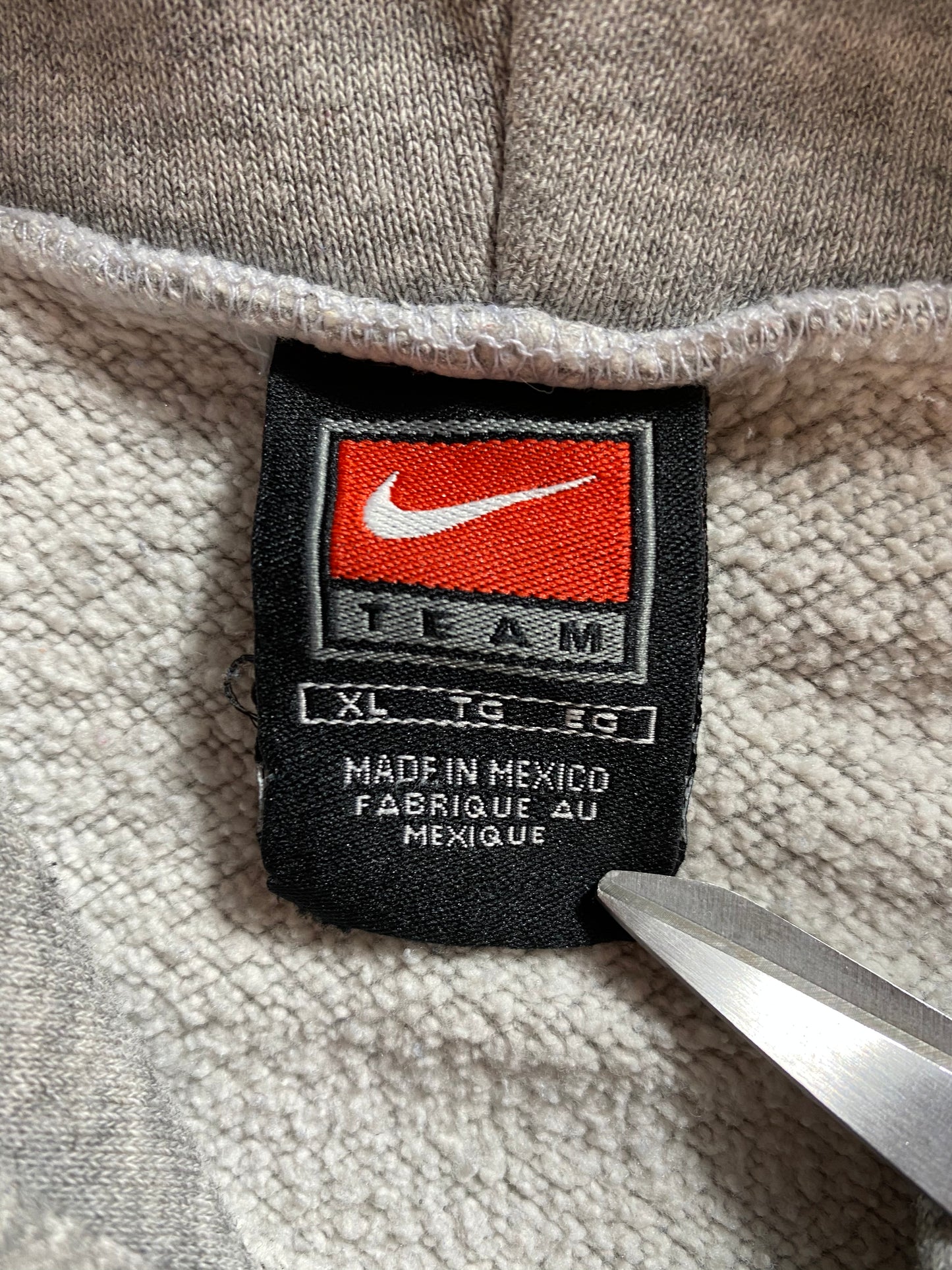 00’ NIKE KENTUCKY Size XL Vintage Hoodie Sweat-shirt /9118