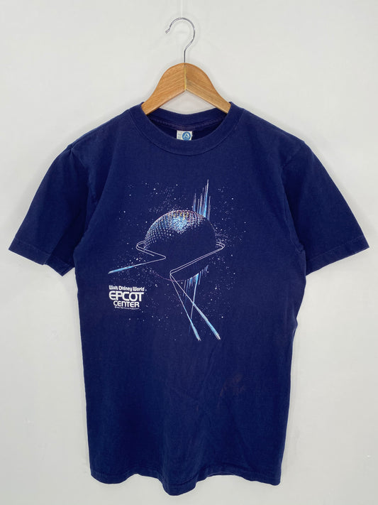 1982 EPCOT WALT DISNEY WORLD EPCOT CENTER Made in USA Size M Vintage T-Shirt / 6967