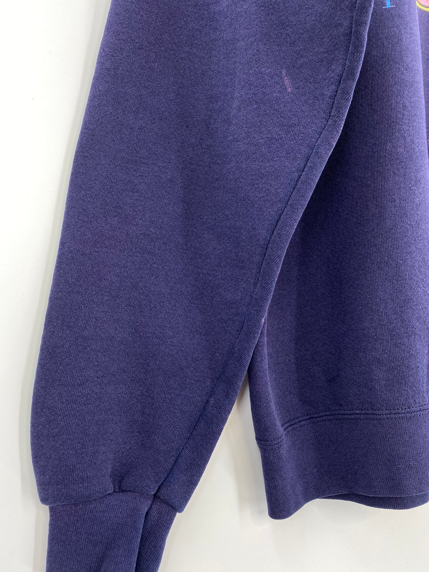 00’ DISNEY TIGGER Made in USA Size L Vintage Sweat-shirt / 9417