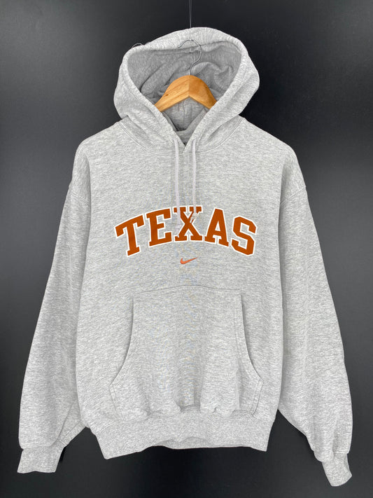 00’ NIKE TEXAS Size S Vintage Hoodie Sweat-shirt /9114
