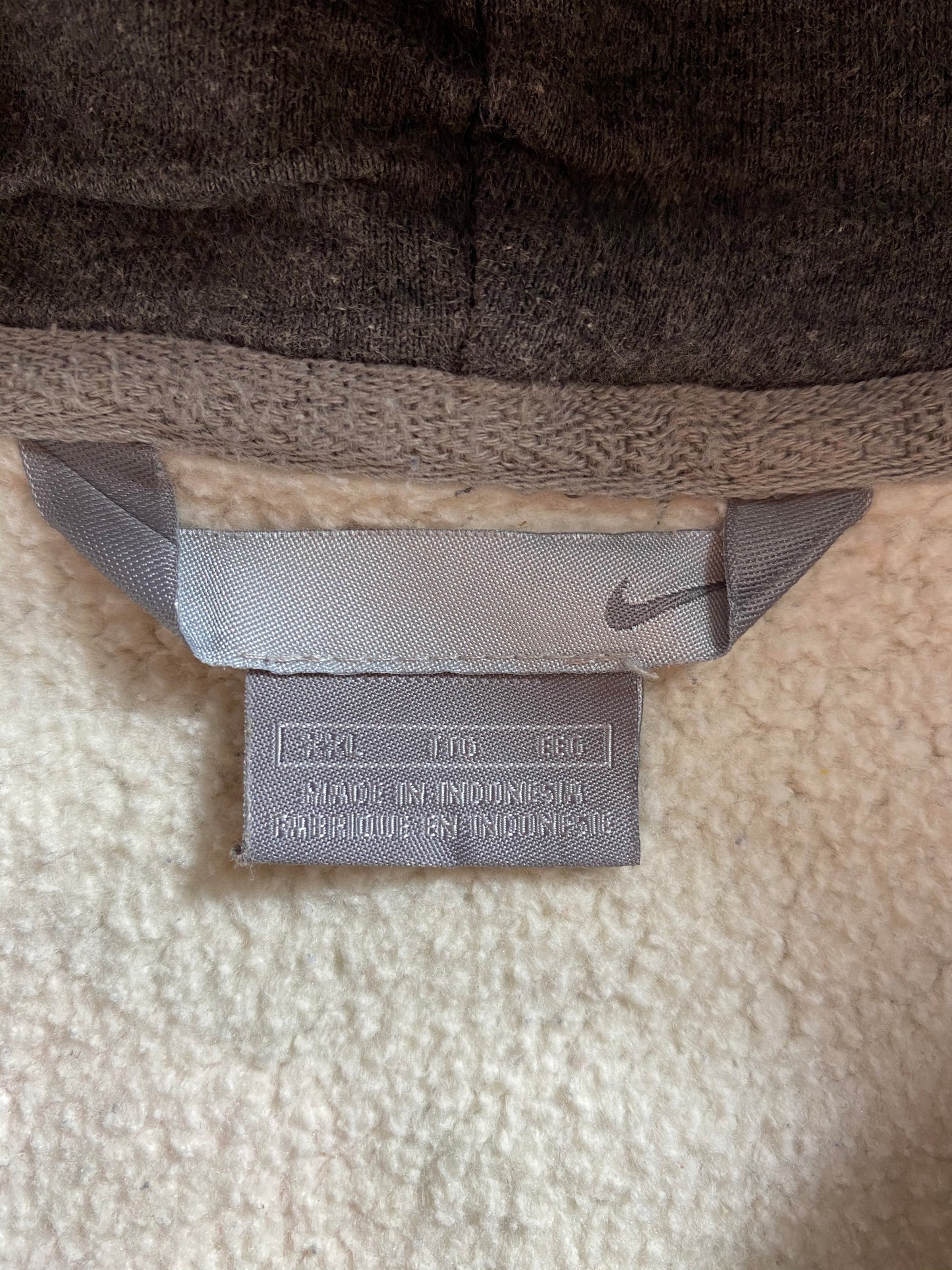 00’ NIKE Mini Swoosh Size XXL Vintage Hoodie Sweat-shirt /8903