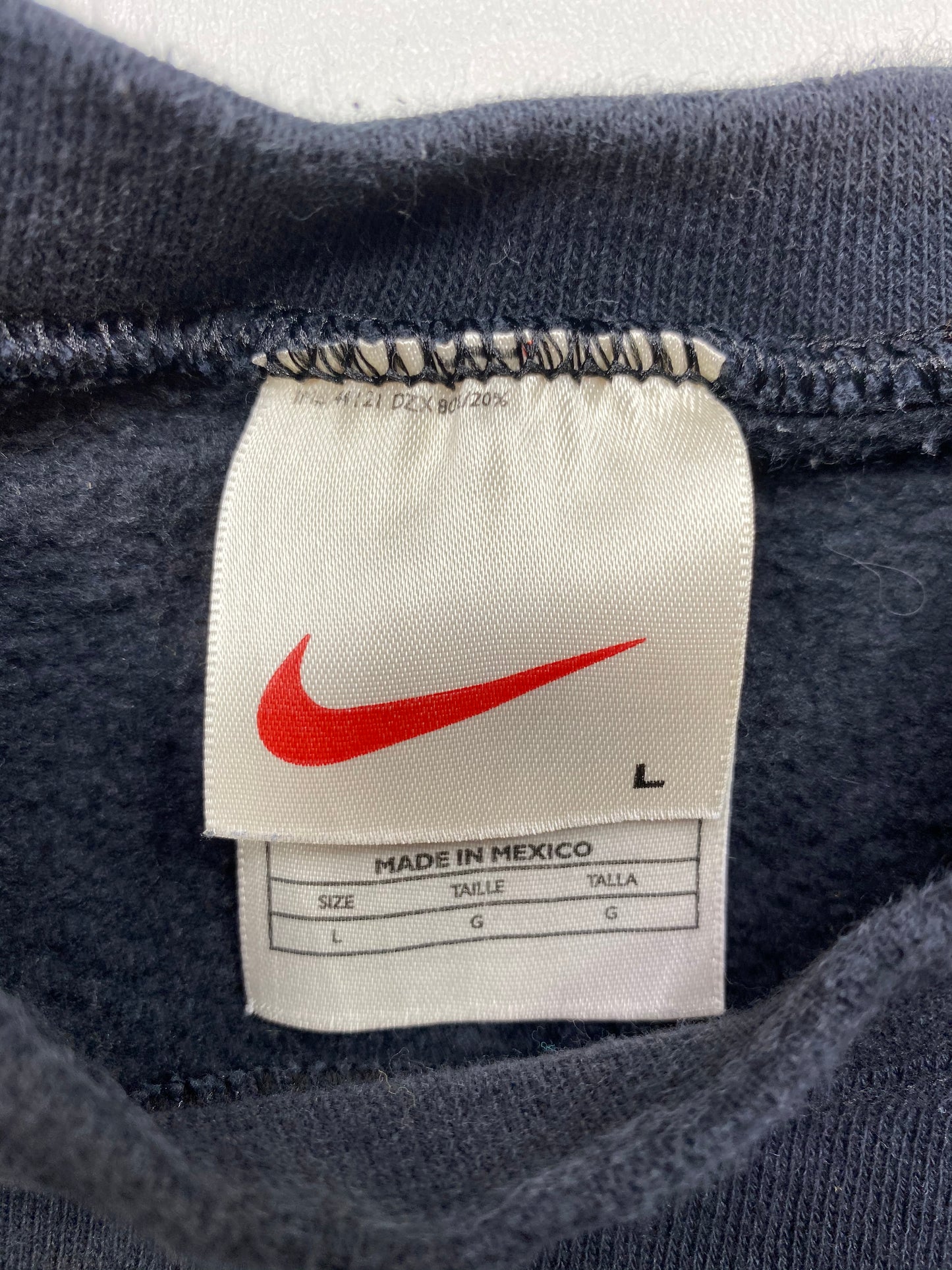 90’s NIKE Mini Swoosh Size L Vintage Sweat-Shirt / 5667