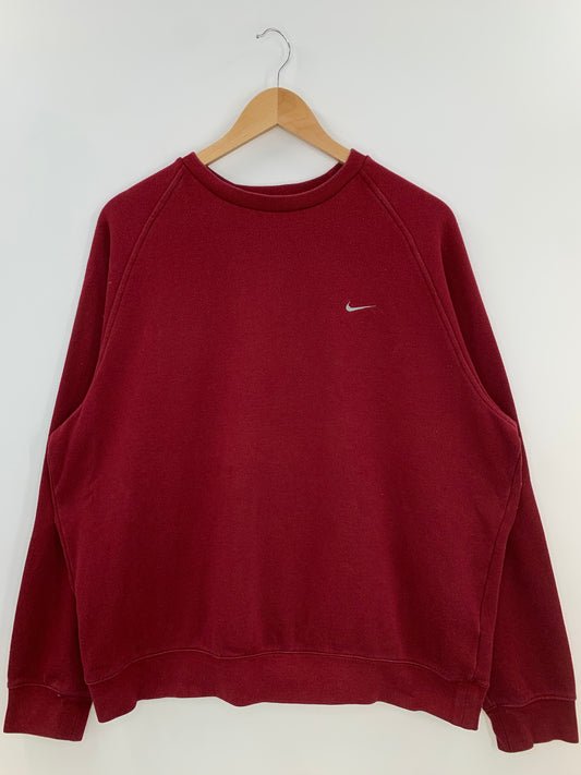 00’ NIKE MINI SWOOSH Size L Vintage Sweat-shirt / K2083