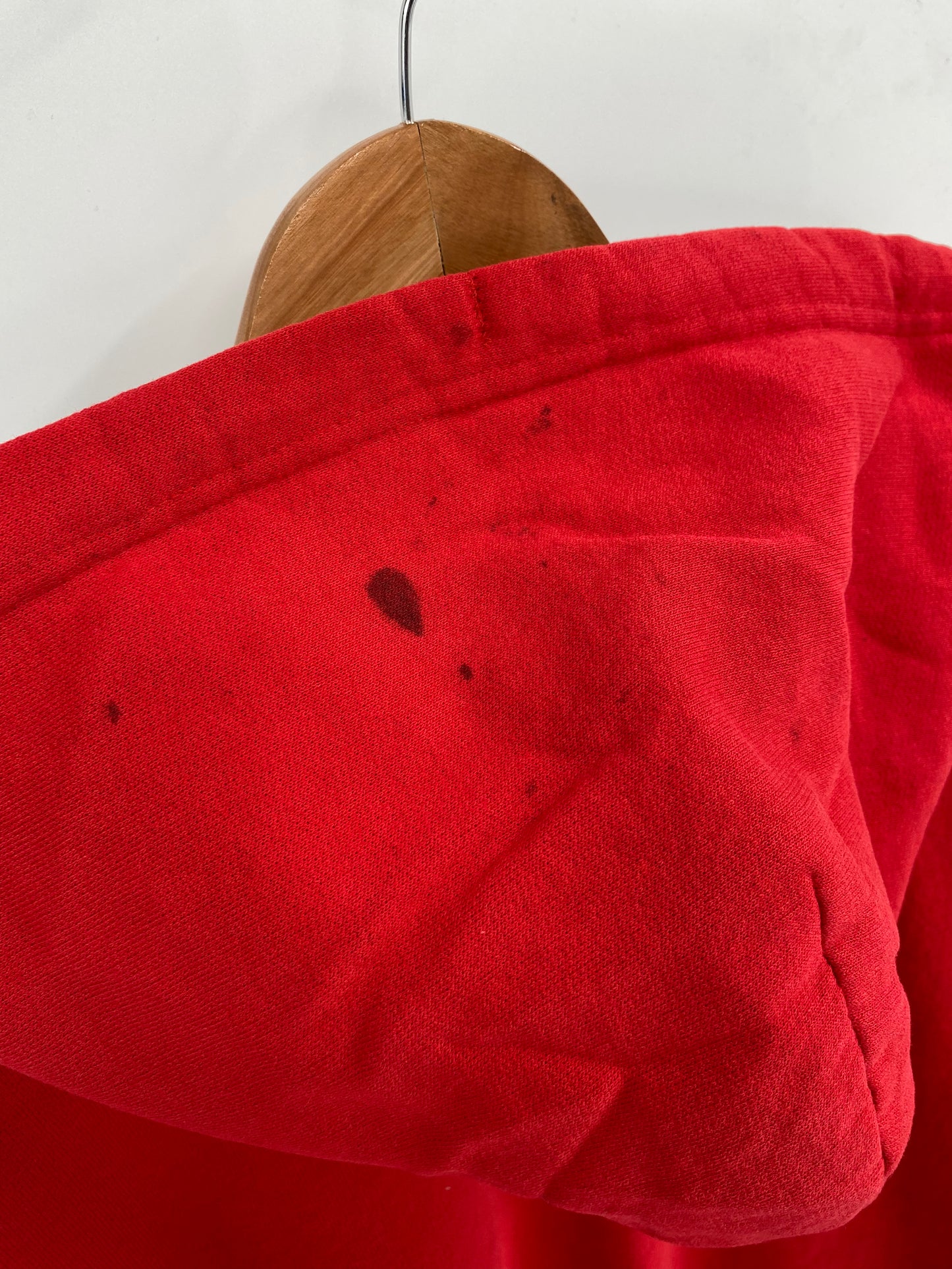 1993 CHICAGO BULLS Made in USA Size XL Vintage NBA Hoodie Sweat-Shirt / K3438