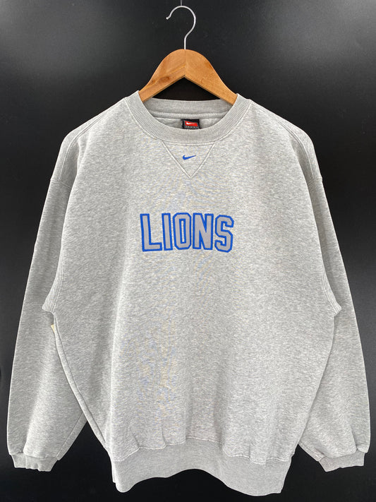 00’ NIKE ILLINOIS Size M NFL Vintage Sweat-Shirt / K3379