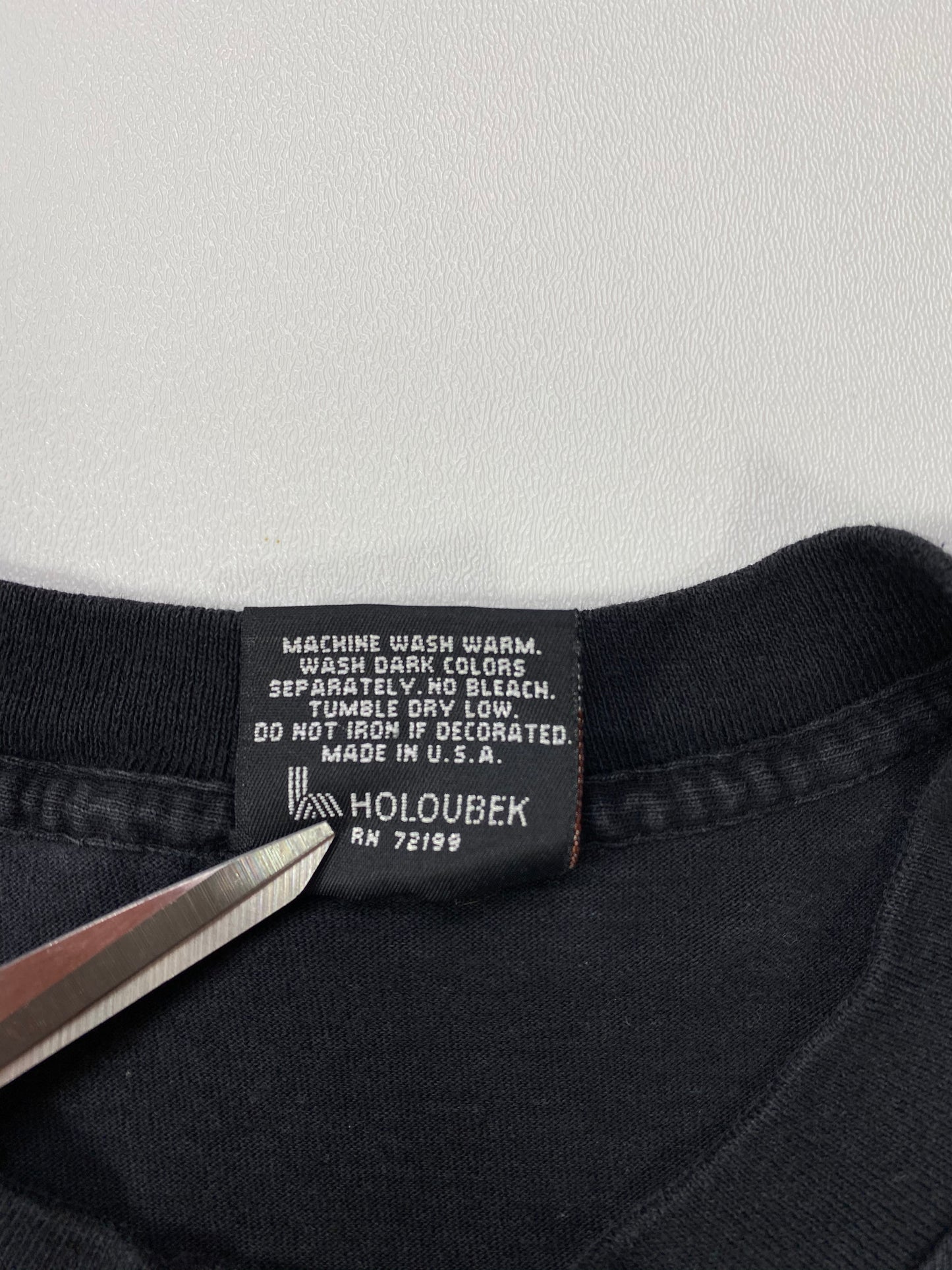 1993 HARLEY DAVIDSON Made in USA Size L Vintage T-Shirts / 6198