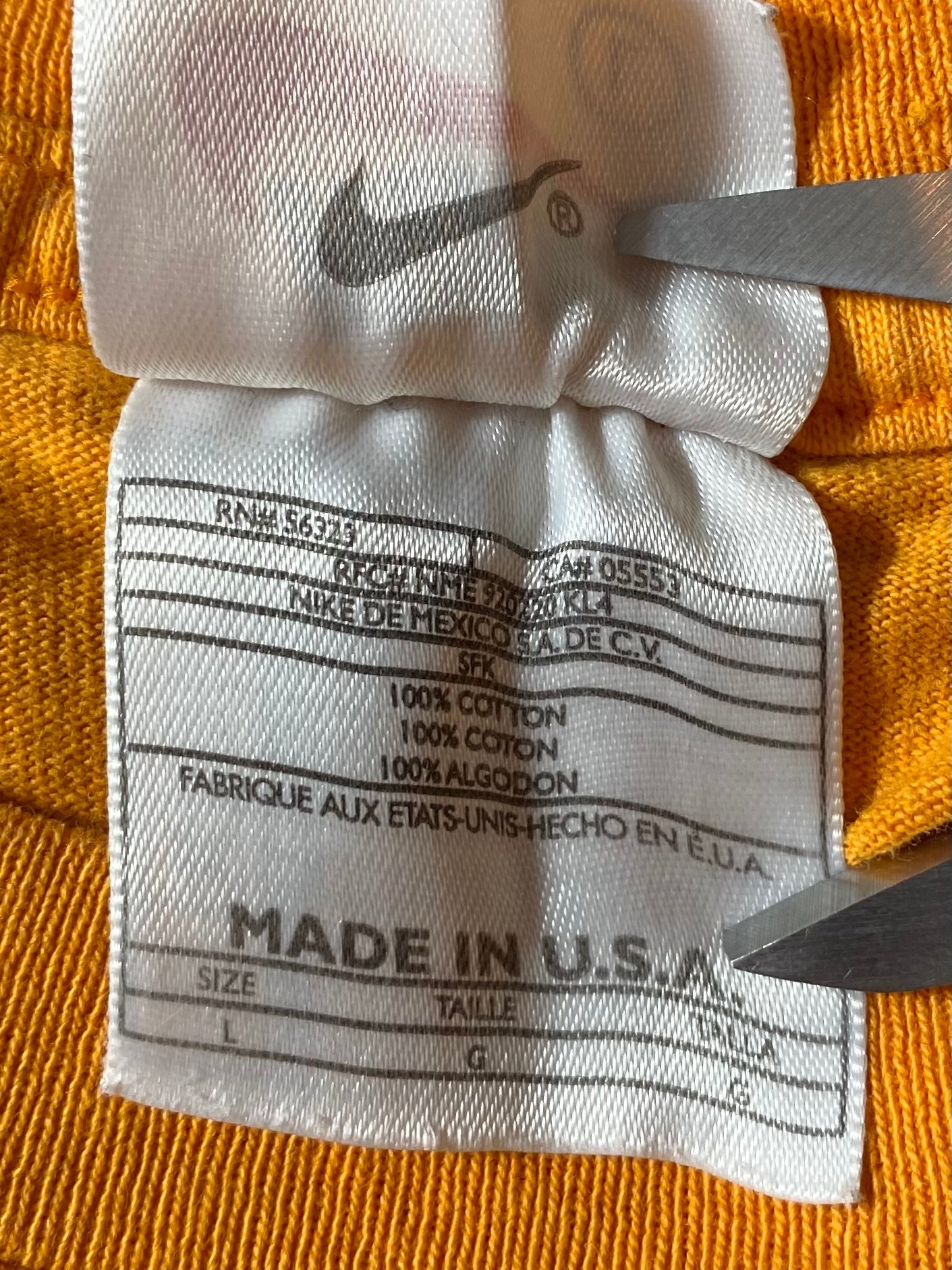 90’s NIKE Made in USA Size L Vintage T-shirt/ K6833