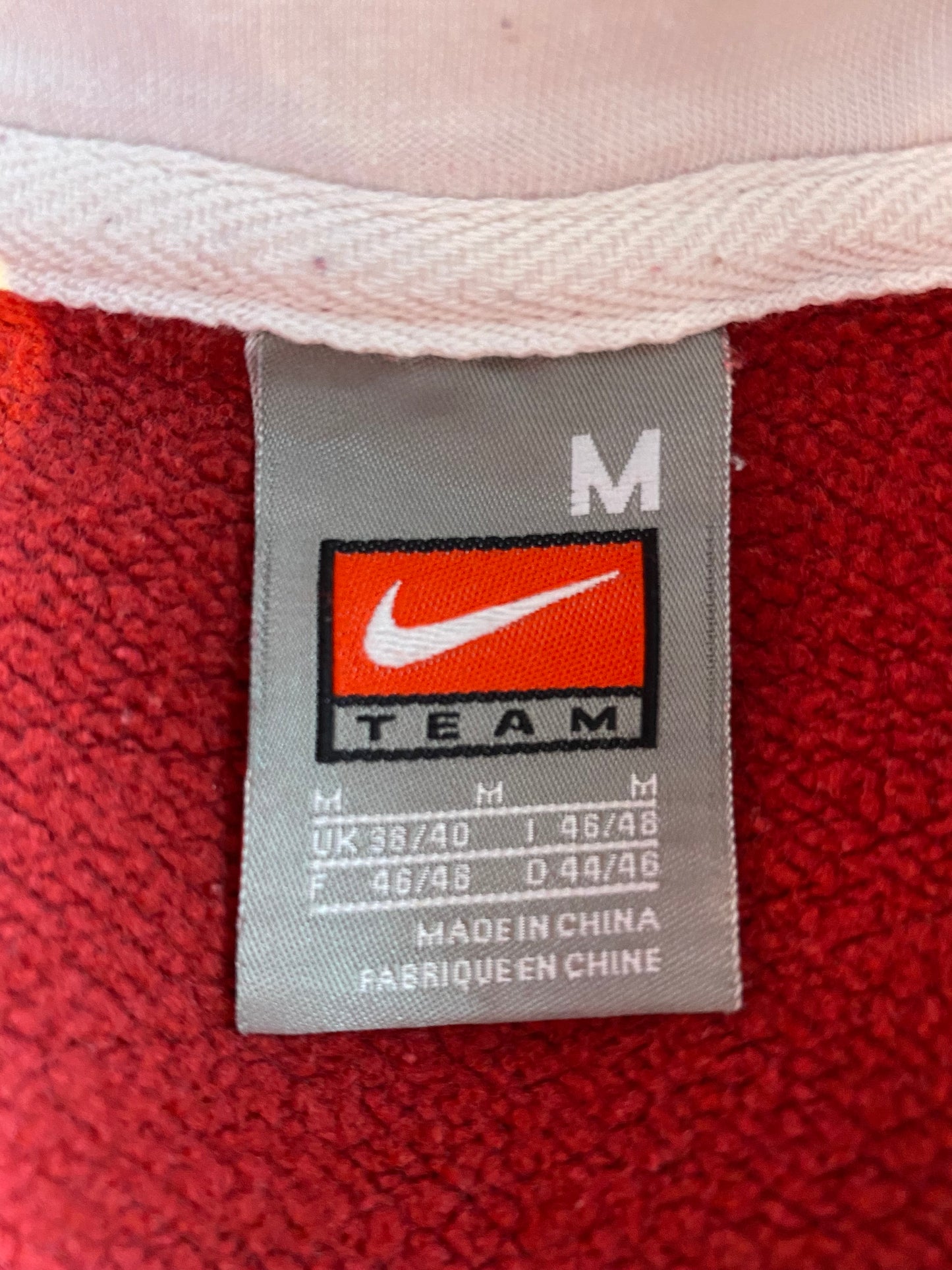 00' NIKE ALABAMA Size M Vintage College Hoodie Sweat-Shirt / K3513