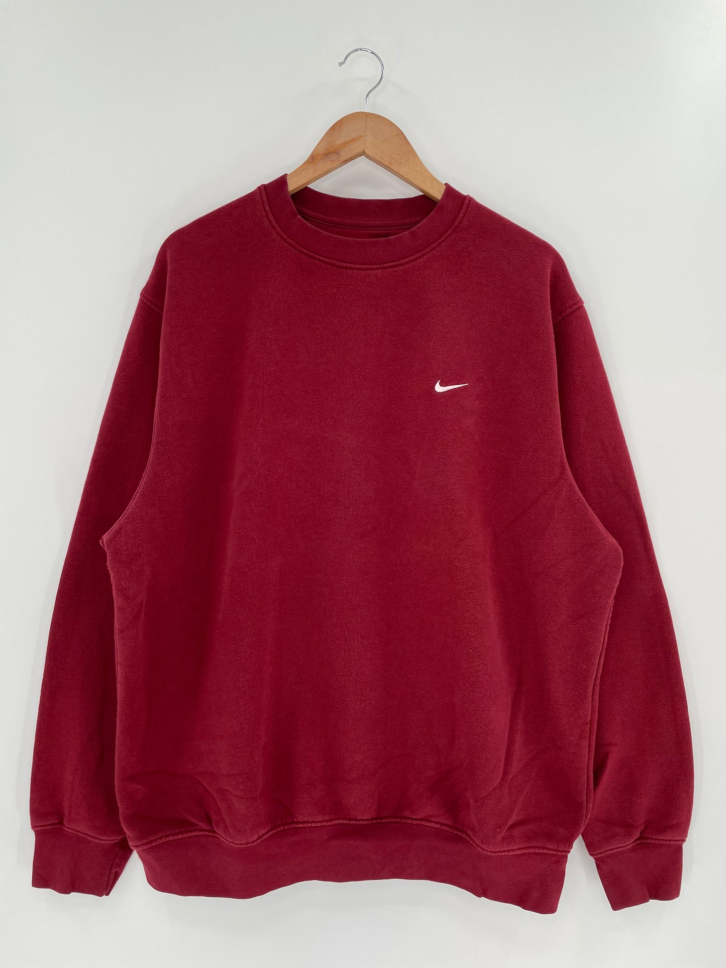 00’ NIKE MINI SWOOSH Size L Vintage Sweat-shirt / K508