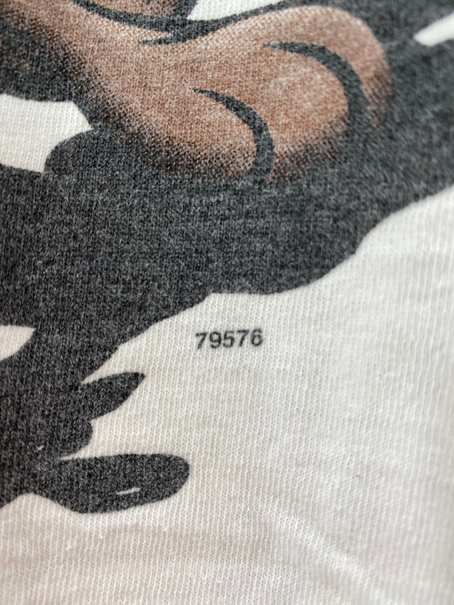 90’s LOONEY TUNES TAZ x WILE E. COYOTE  Made in USA Size L T-Shirts / k1417