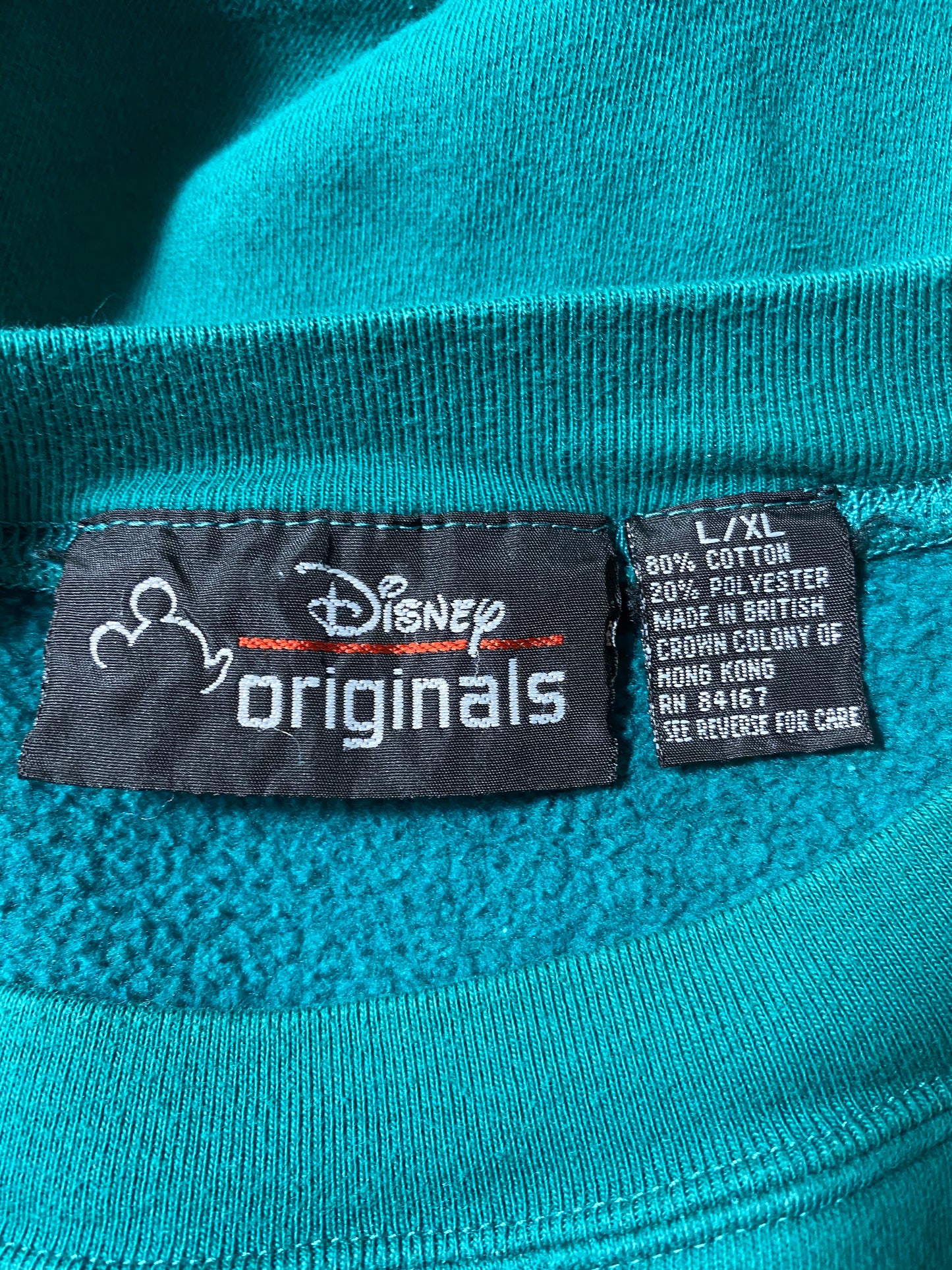 90’s WALT DISNEY WORLD Size L-XL Sweat-shirt / K2827