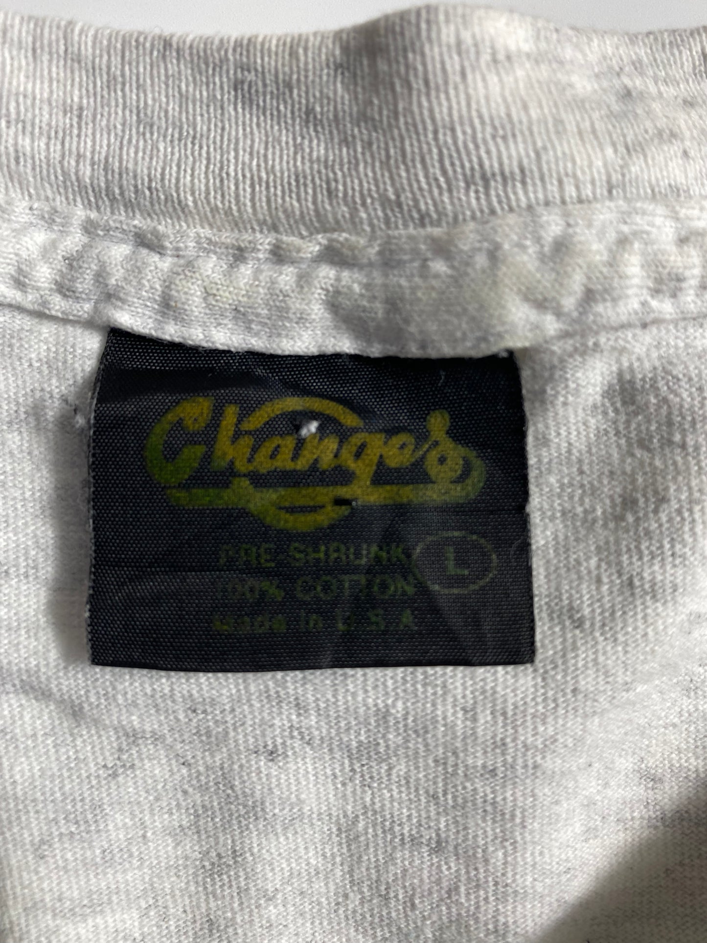 1993 BOSTON BRUINS TAZ  Made in USA Size L Vintage T-Shirts / K3827