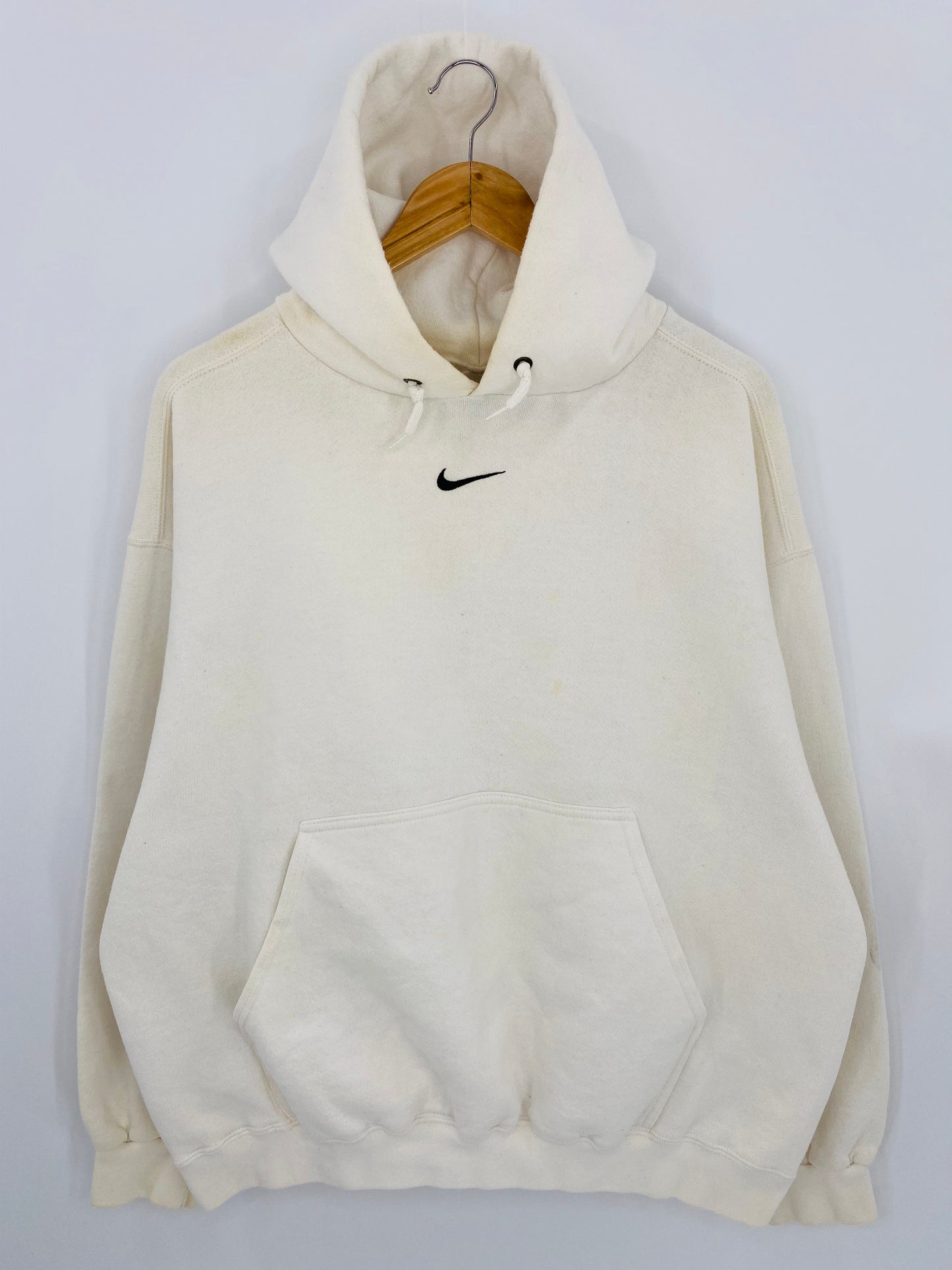 90’s NIKE Center Swoosh Made in USA Size XL Vintage Hoodie Sweat-shirt / 6761