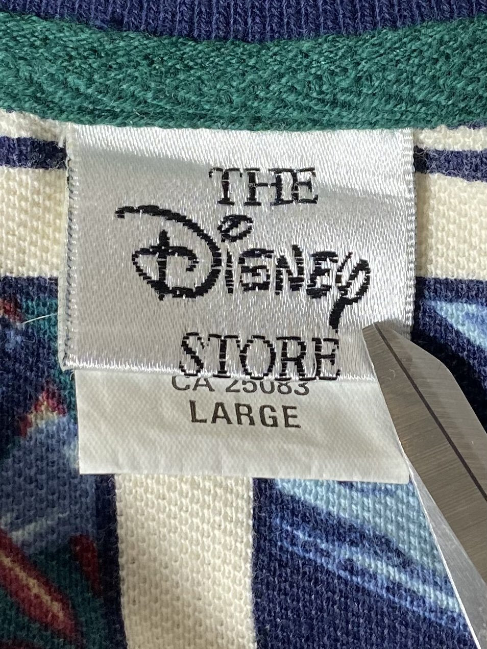00' DISNEY TIGGER Size L Vintage Polo Shirt / A7352