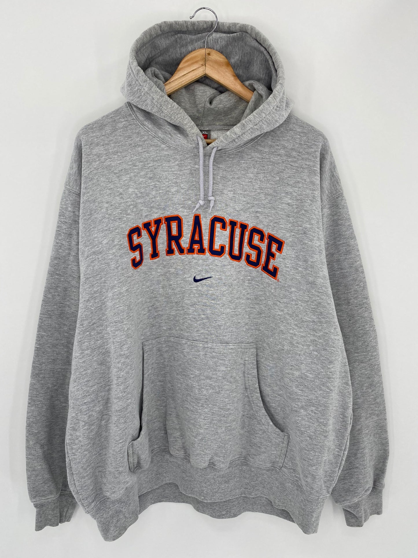 90’s NIKE SYRACUSE Size XL Vintage Hoodie Sweat-Shirt / 5396
