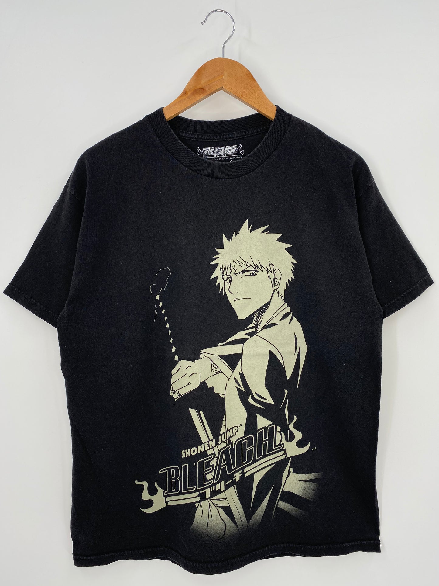 00’ BLEACH Size L Vintage T-Shirts / K3828