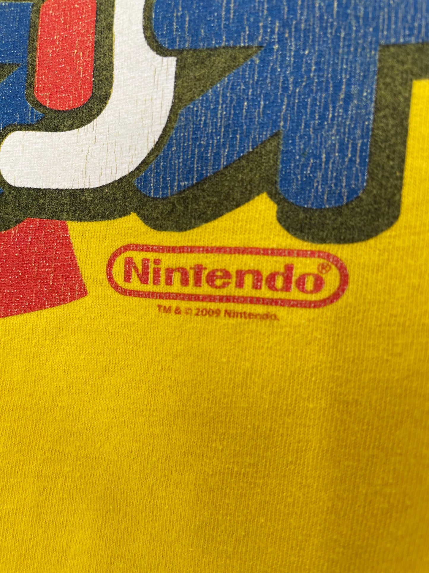 00’ NINTENDO SUPER MARIO Size L Vintage T-Shirt / A3191