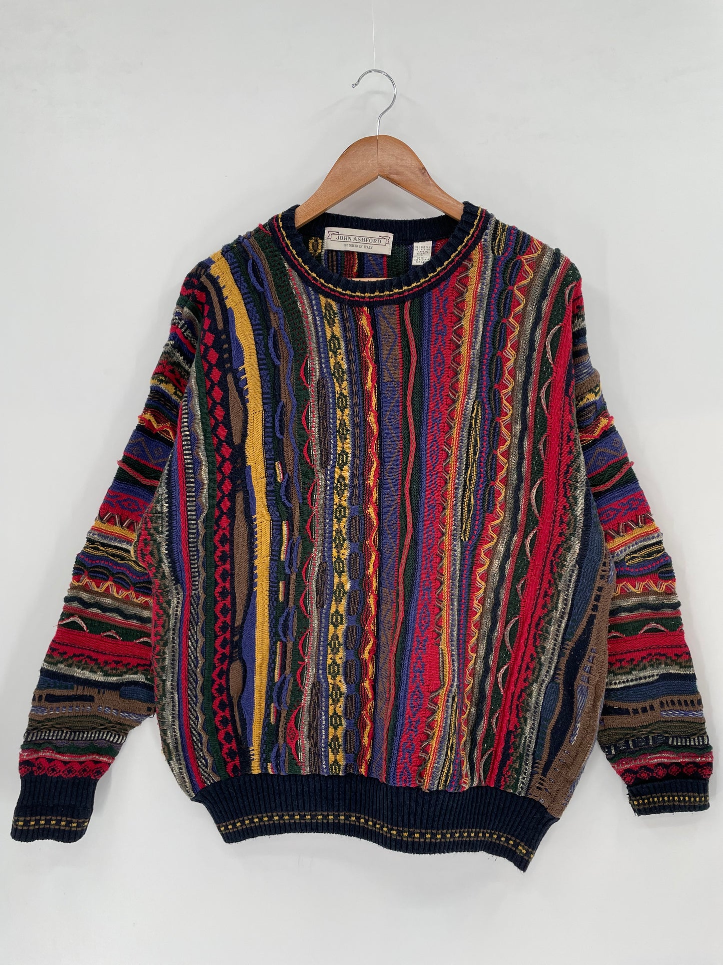 Vintage 3D COOGI- Style Size L Knit Sweater / K1743