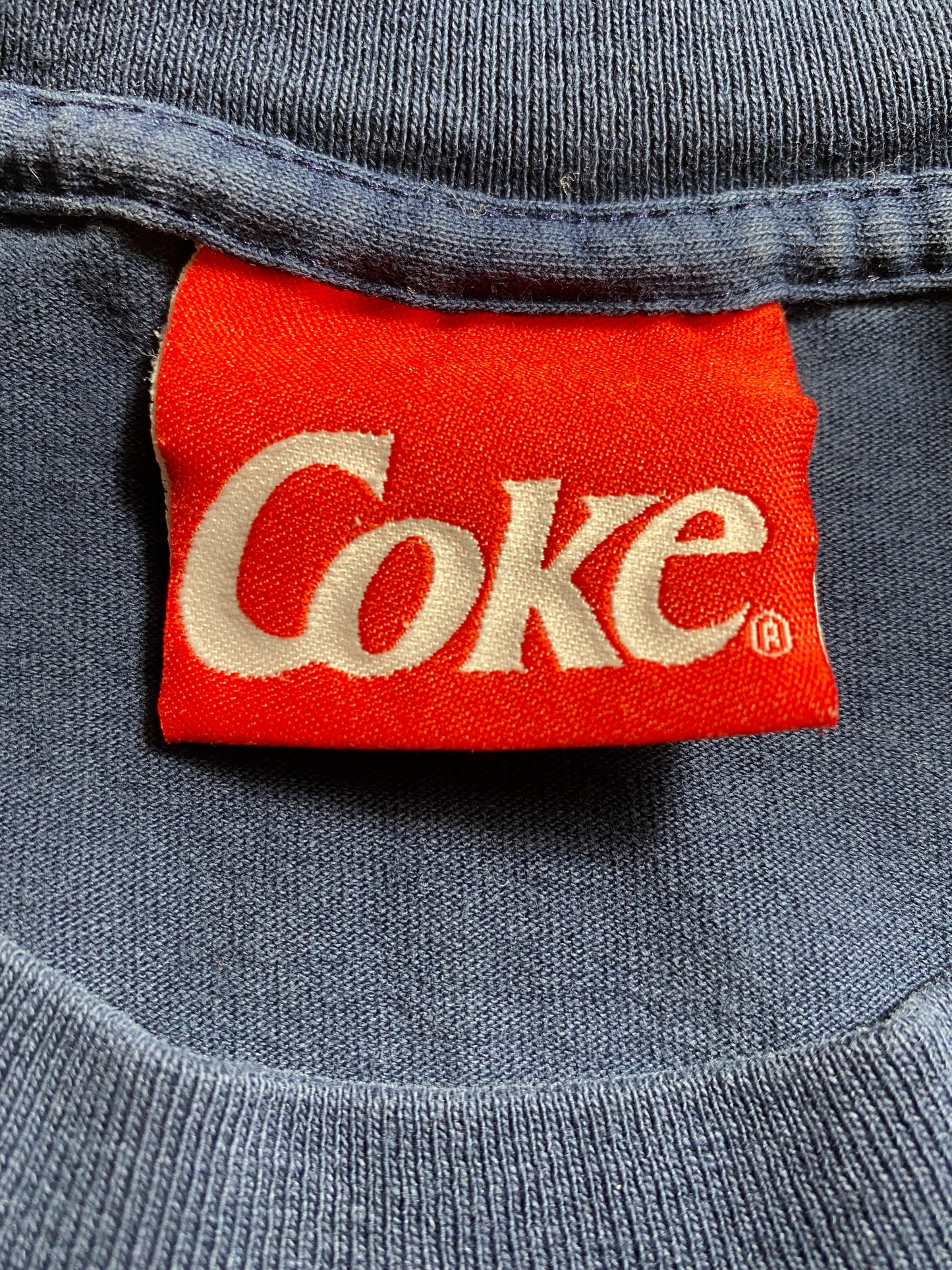 1994’ COCA-COLA Made in USA Size XL Vintage T-Shirt / k490