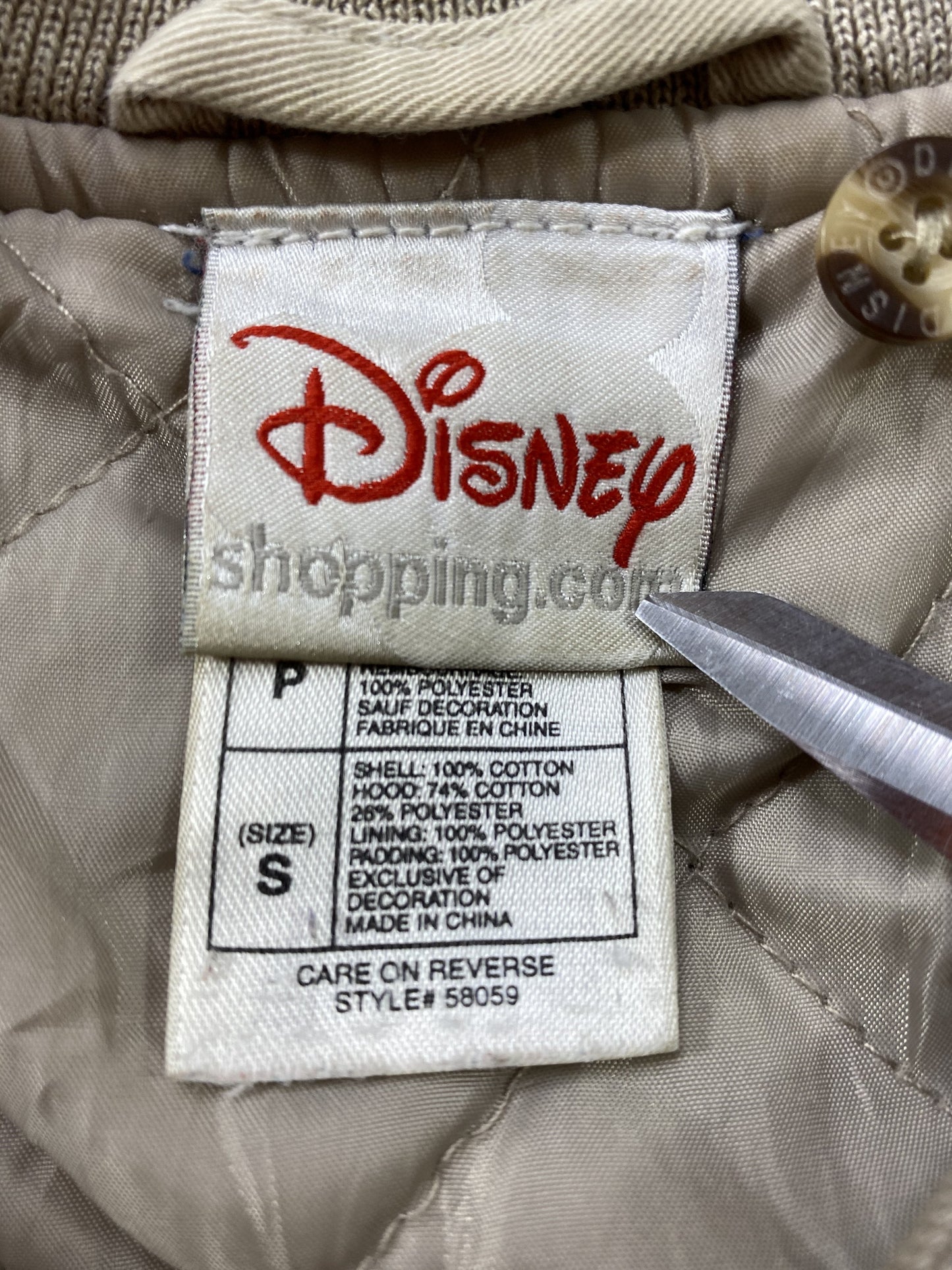 00’ DISNEY DONALD DUCK Size S Vintage Jacket / E1587J