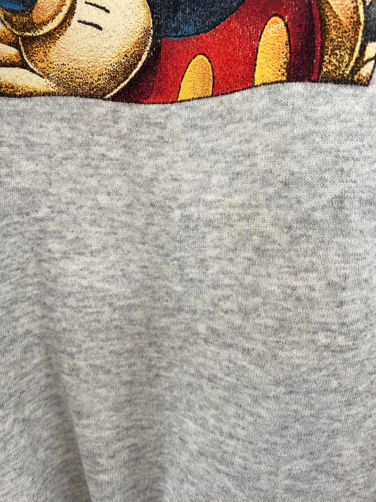 00’ DISNEY MICKEY Made in USA Size L Vintage Sweat-shirt / 8439