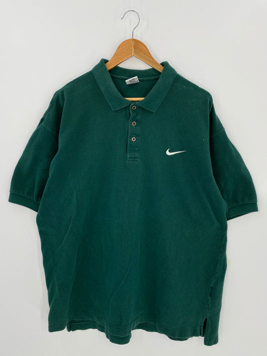 90’s NIKE Mini Swoosh Size XL Vintage Polo-Shirt / 7168