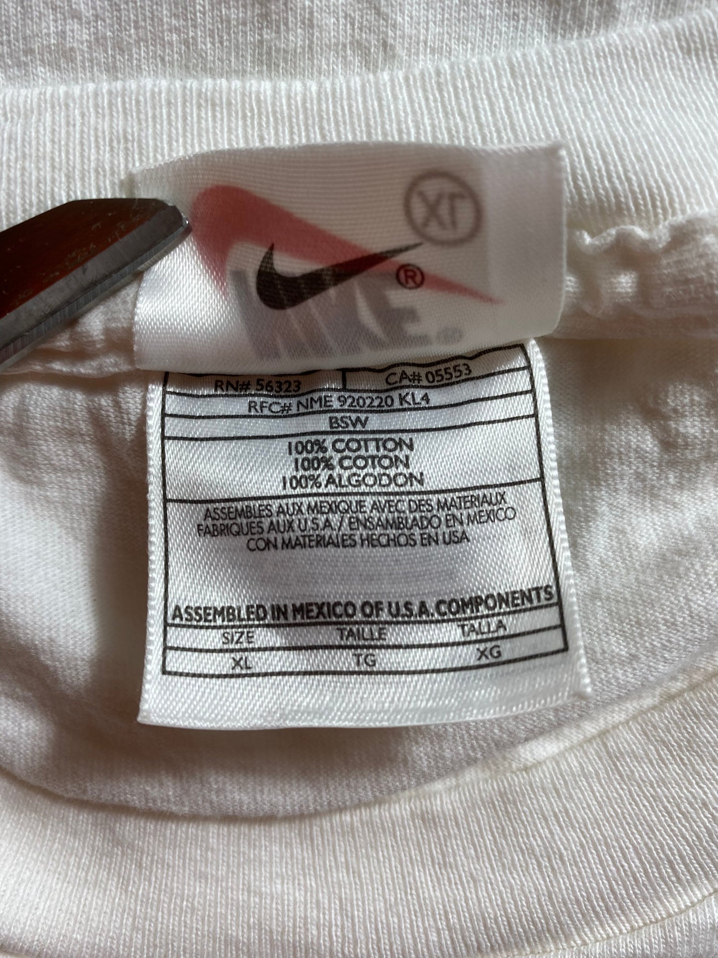 90’s NIKE Size XL Vintage T-Shirt / G2819T