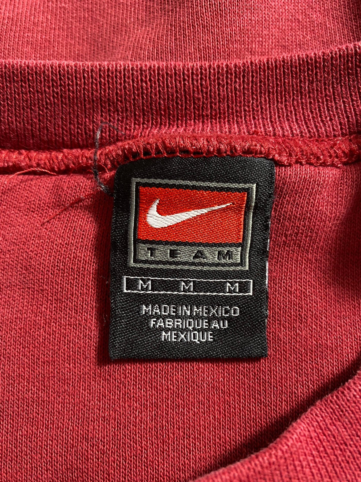 00' NIKE MINI SWOOSH Size M Vintage Sweat-Shirt / K3155