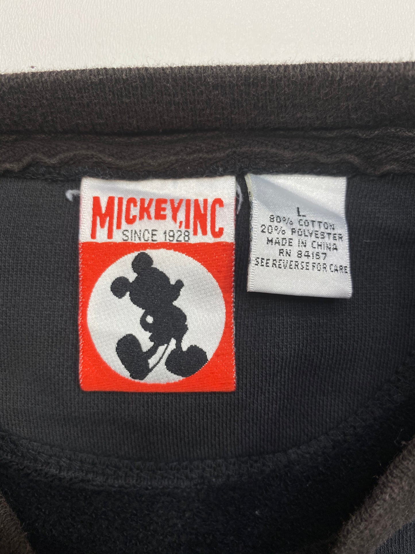 90's 25th Anniversary Disney Mickey Size L Vintage Sweat-Shirt / 5234