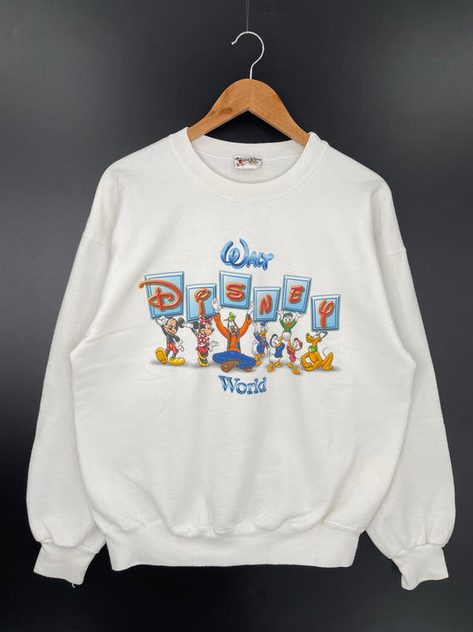 00’ WALT DISNEY WORLD Size L Vintage Sweat-shirt / E1720S