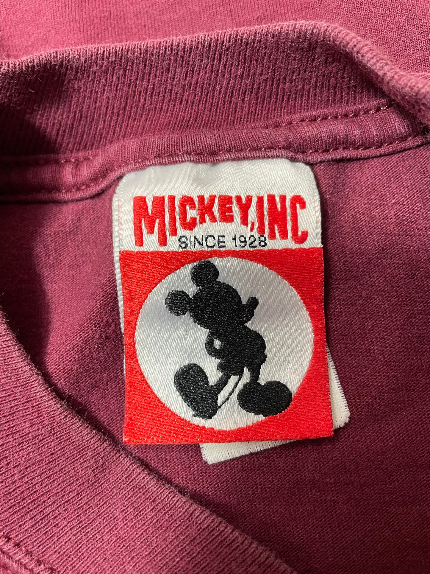 90's DISNEY MICKEY TOWER OF TERROR Size L Vintage T-Shirt / K3375