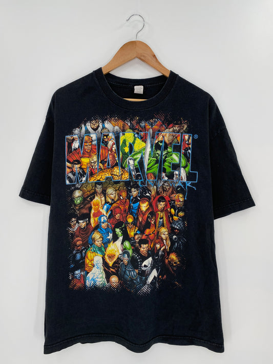 00' MARVEL CIVIL WAR Size XL Vintage T-Shirt / 9310