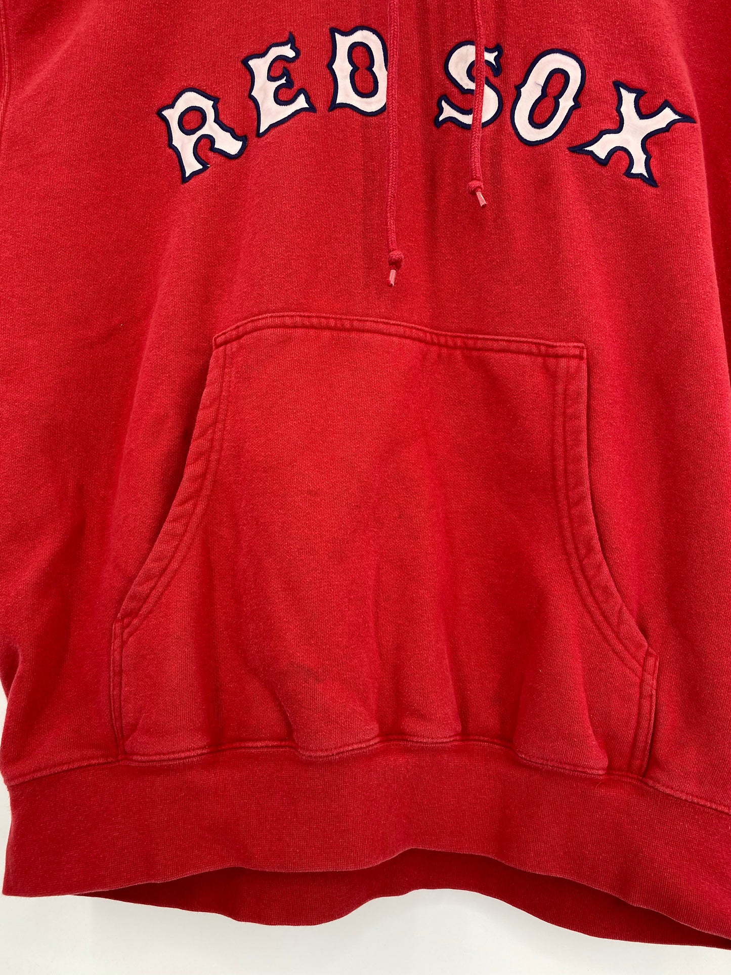 00’ NIKE RED SOXS Size L Vintage MLB Hoodie Sweat-Shirt / 7335