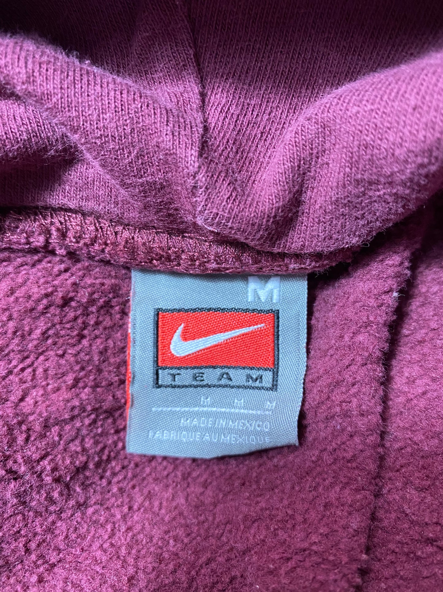 00' NIKE STATE Size M Vintage Hoodie Sweat-Shirt / K3343