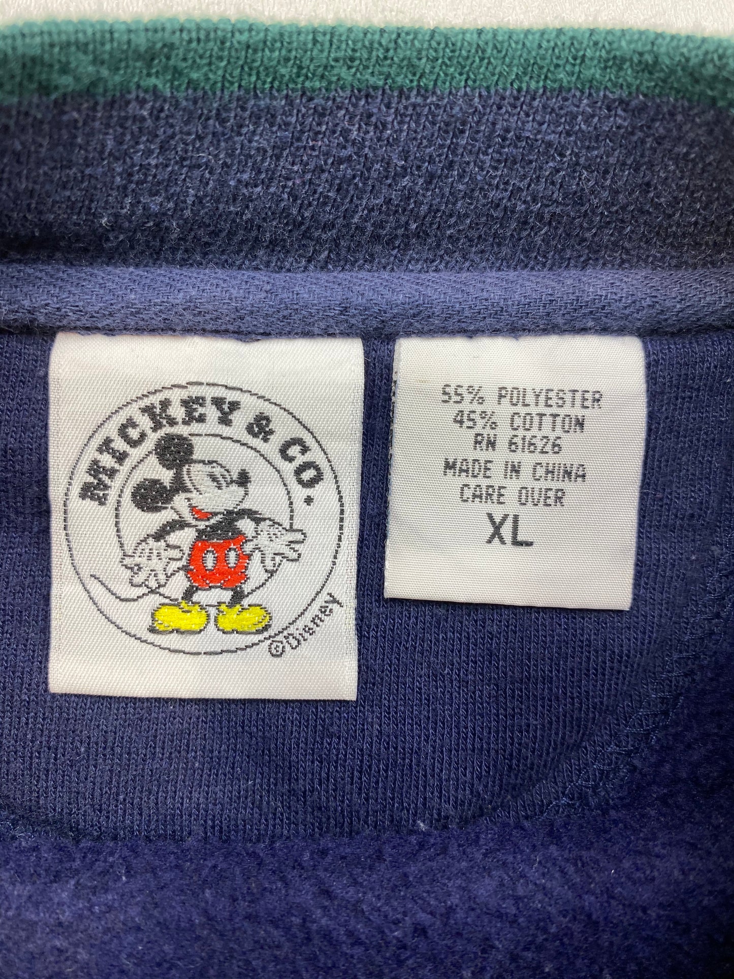 90’s Disney Mickey Size XL Vintage Sweat-Shirt / 5516