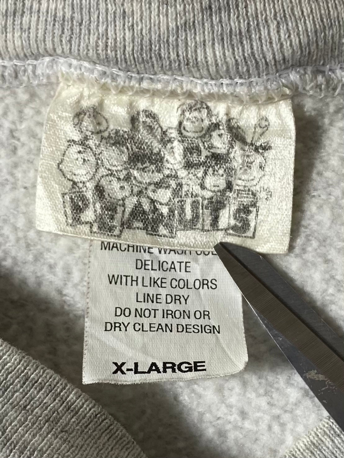 90’s SNOOPY JOE GHOUL Made in USA Size XL Vintage Sweat-shirt / 8201