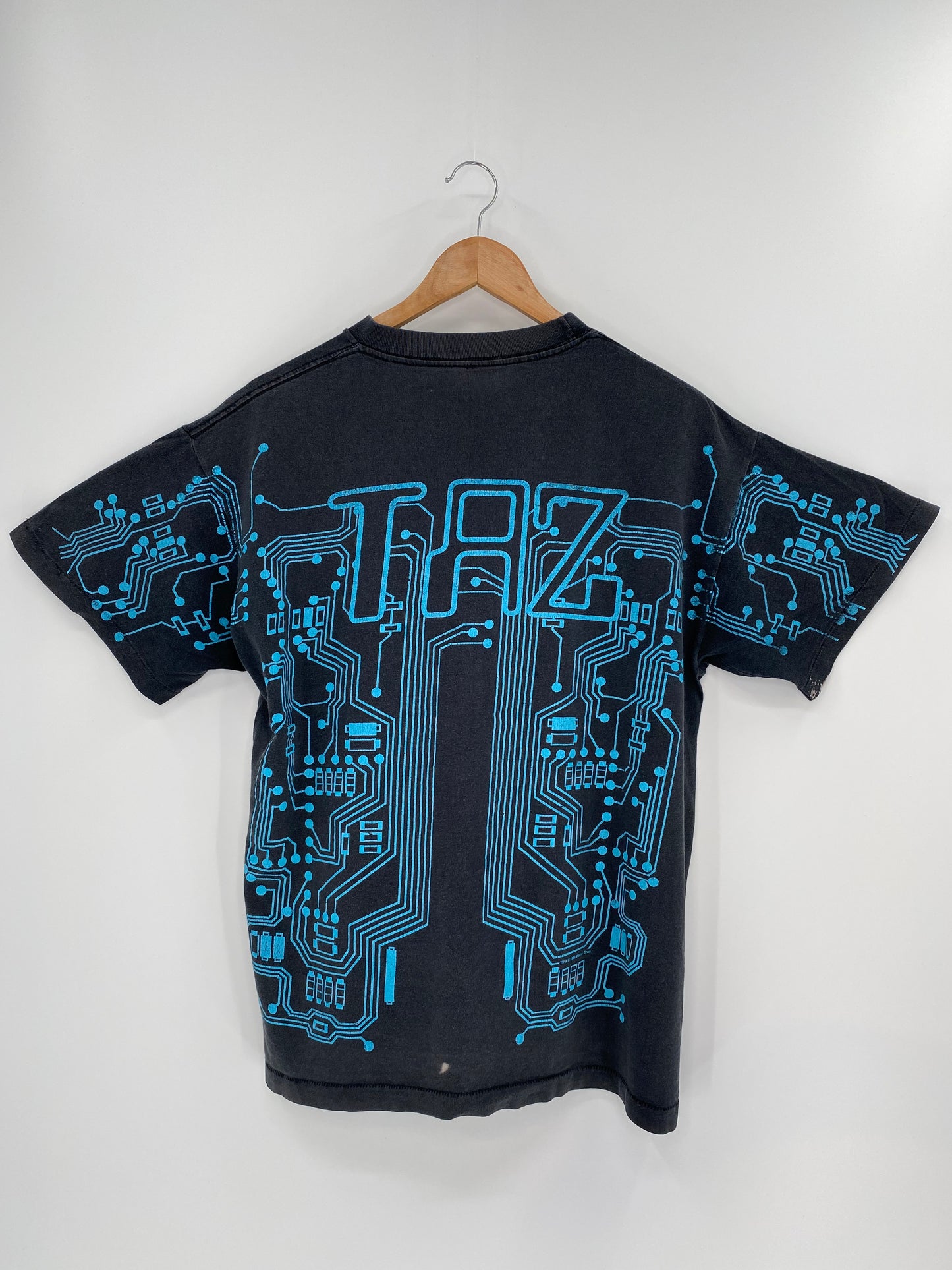 90’s WARNER BROS TAZ No Tag (Approx. Size L)Vintage T- shirt / 9548