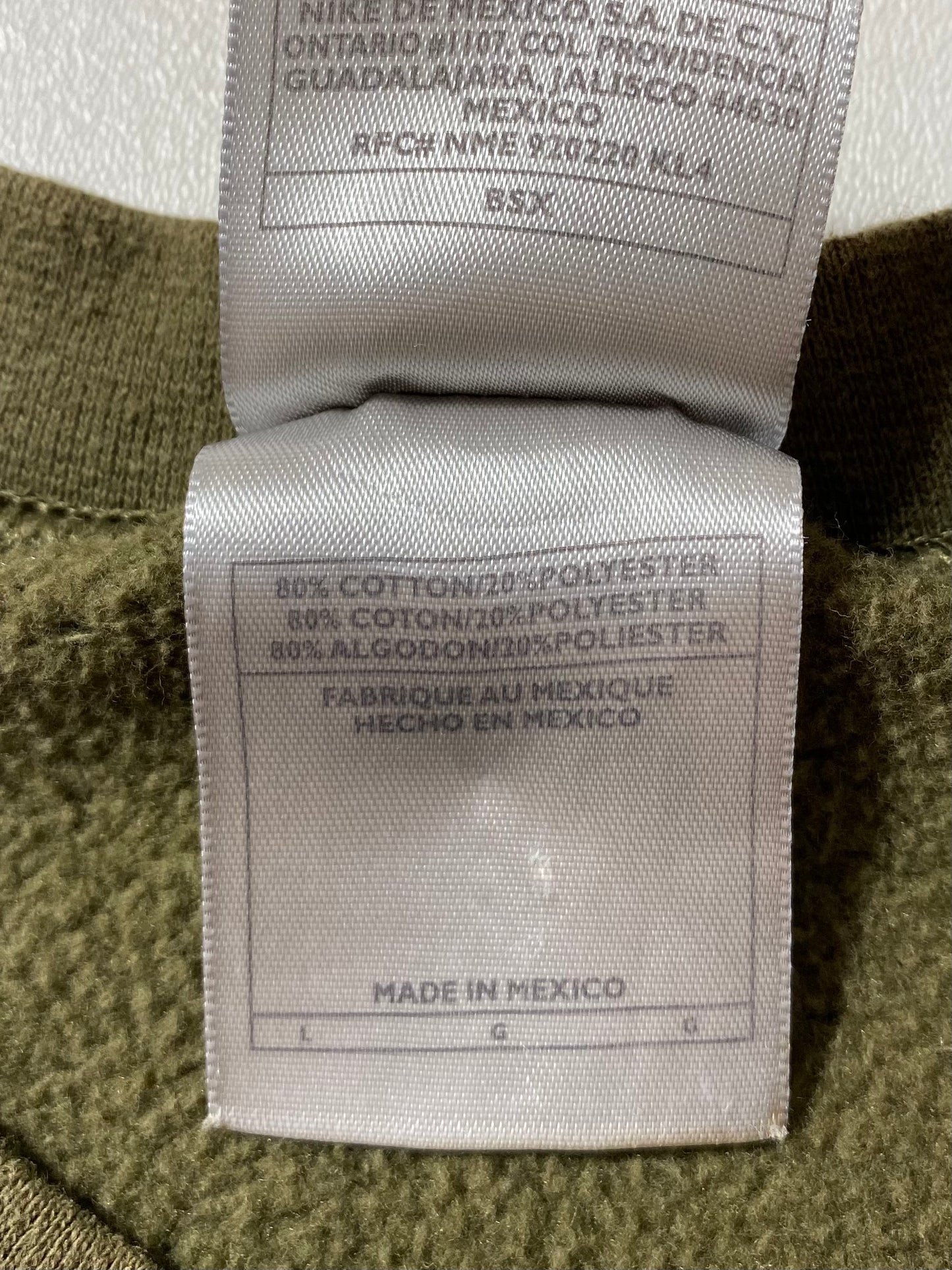 90’s NIKE Mini Swoosh Size L Vintage Sweat-shirt / 9320