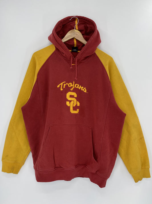 00’ NIKE USC Size M Vintage Hoodie Sweat-shirt / k6143