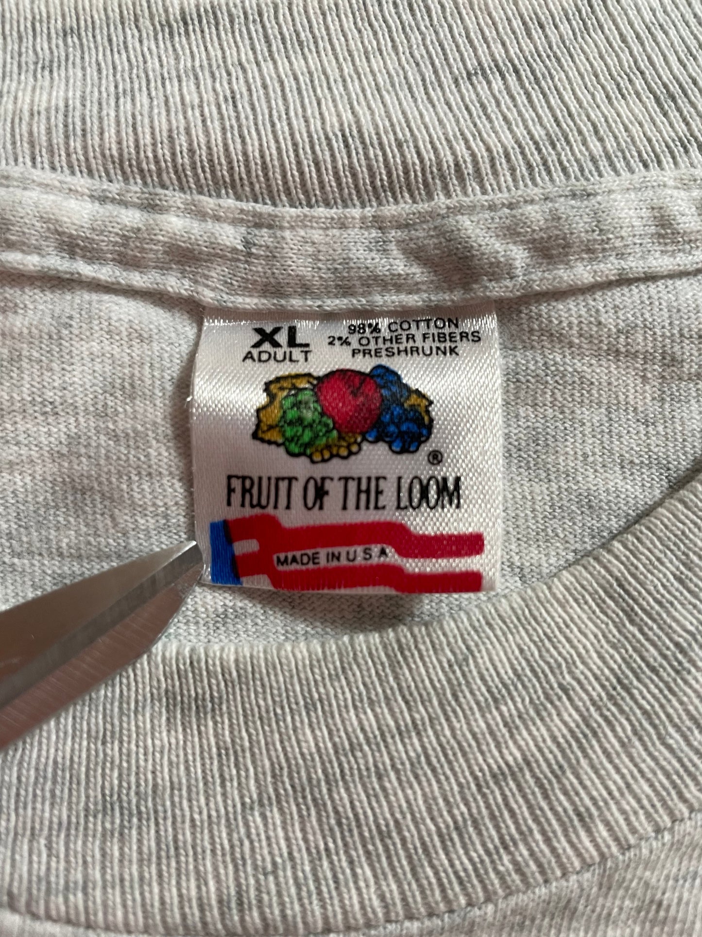 1993 LOONEY TUNES TAZ x BUGS BUUNY Made in USA Size XL Vintage T-Shirt / A606