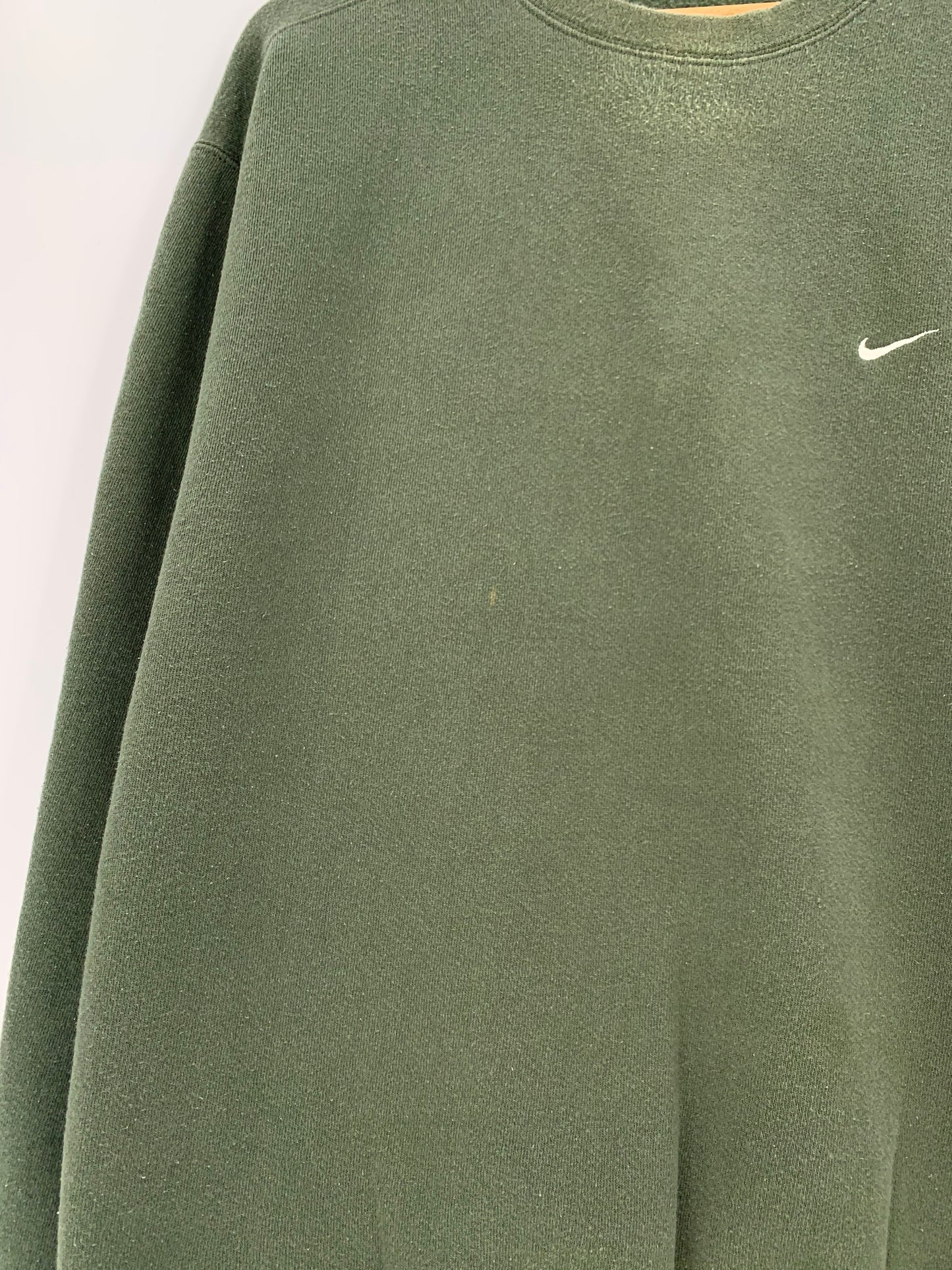 90’s NIKE Mini Swoosh Size Approx. L Vintage Sweat-shirt / 9062