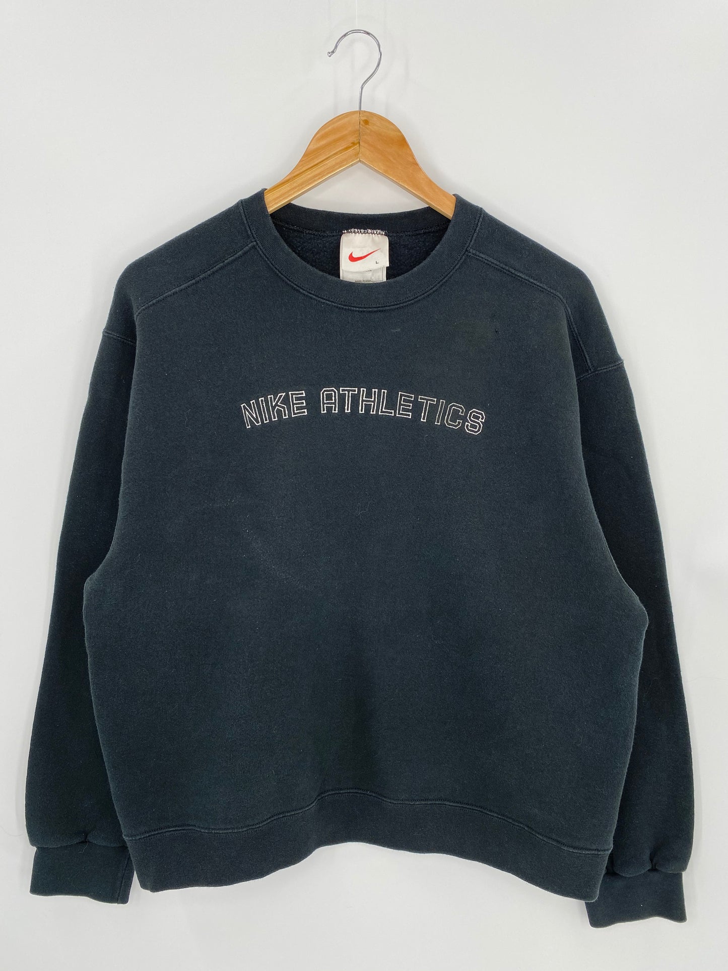 90’s NIKE ATHLETIC Made in USA Size L Vintage Sweat-shirt / 6931