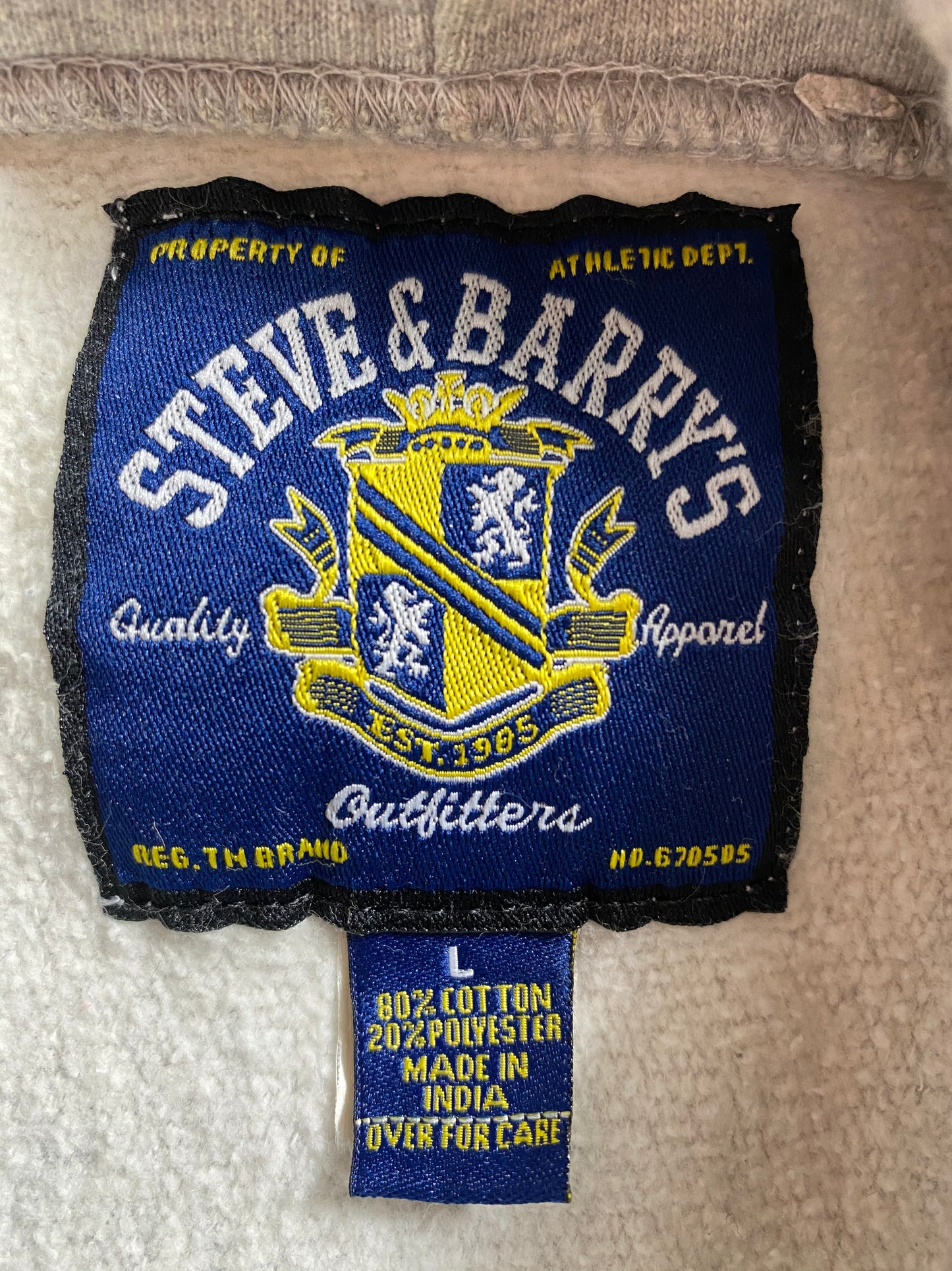 00’ MIAMI Size L Vintage Hoodie Sweat-shirt / 8558