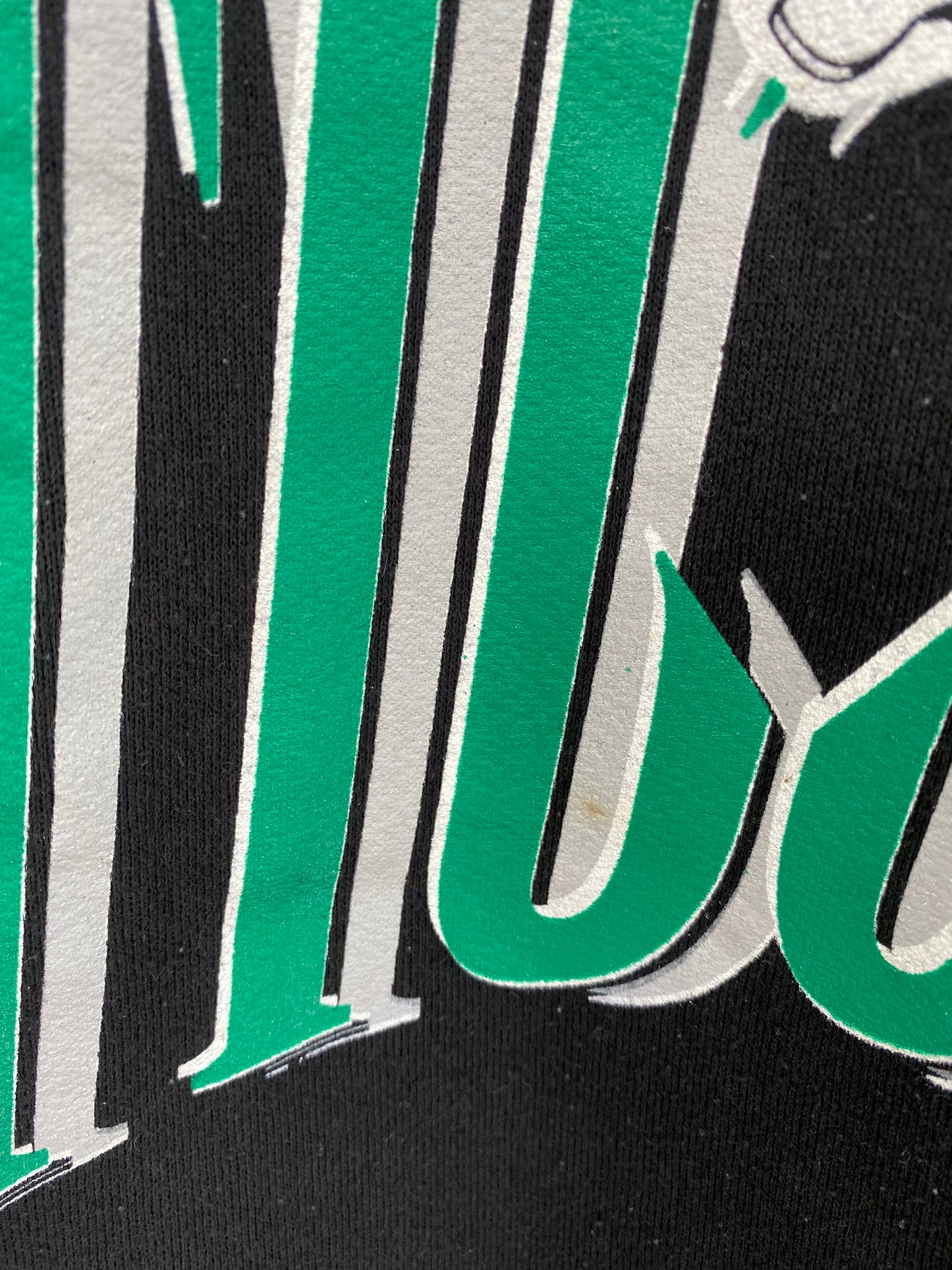 90’s BOSTON CELTICS Made in USA Size L NBA High-Neck Sweat shirt / K3135